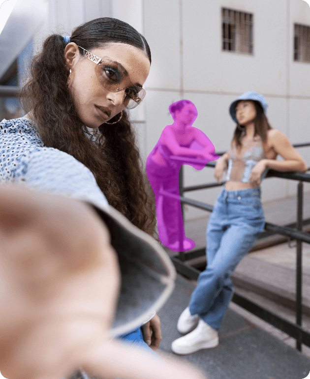borrar personas en fotos de viaje