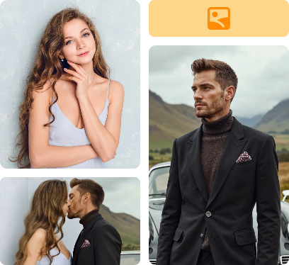 El Video de Beso con IA Integra el Fondo de Forma Natural