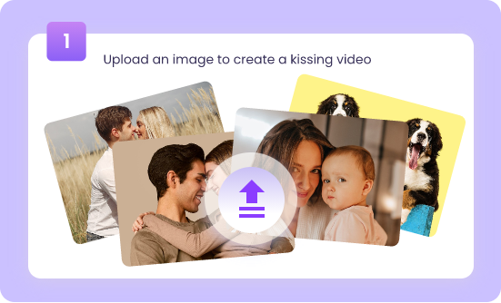 Sube tus Fotos para Generar un Video de Beso con IA